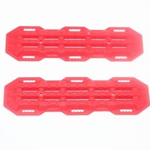 ACCESSORI SCALA SCHEDA TRAZIONE 1/10 VERSIONE CRAWLER A-2PCS GPM ROADTECH ACCESSORI SCALA TRX4 DEFENDER rosso