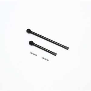 DOGBONE IN ACCIAIO #45 PER CVD ANTERIORE - SET 4 PEZZI nero GPM TRX TRX4 DEFENDER