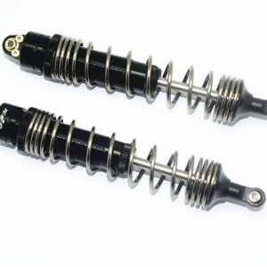 AMMORTIZZATORI A MOLLA ANTERIORI IN ALLUMINIO (135MM) -SET 2 PEZZI neri GPM TRX UDR