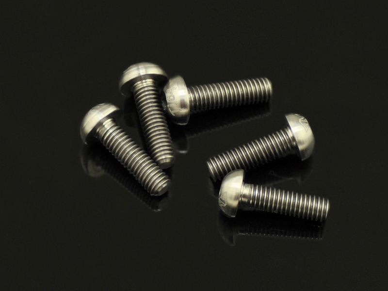 64 Titanium Screw allen round head M3x10 (5) ARROWMAX (Schrauben CNC High Strength)