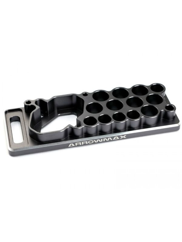 Tools Stand For 1/32 Mini 4WD (Gray) ARROWMAX (1/32 Mini 4WD Special Tools)