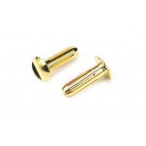 Low Profile 4mm connector 24K (2) ARROWMAX