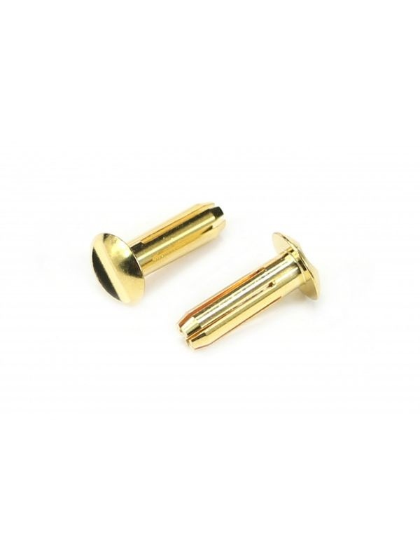 Low Profile 4mm connector 24K (2) ARROWMAX