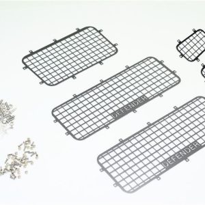 ACCESSORI SCALA ALU WINDOW GUARD TRX 4 DEFENDER-101PZ GPM ROADTECH ACCESSORI SCALA TRX4 DEFENDER nero