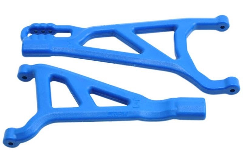 Braccetti anteriore sinistro blu Revo 2.0 TRAXXAS E-Revo BL