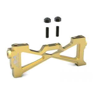 Radio Plate Mount (brass) ARROWMAX (Option Parts for Mugen MRX5)