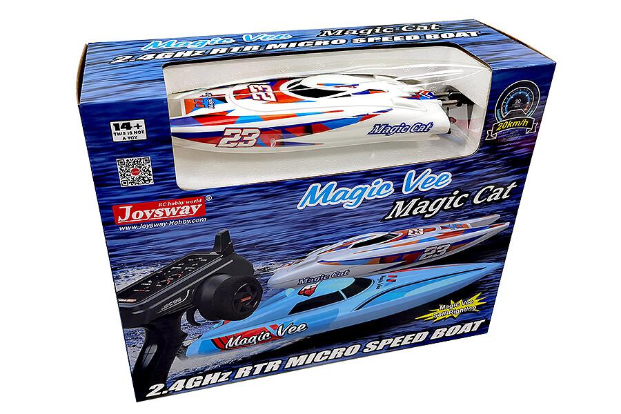 JOYSWAY MAGIC CAT V6 2.4G RTR CATAMARAN RACING BOAT - immagine 9