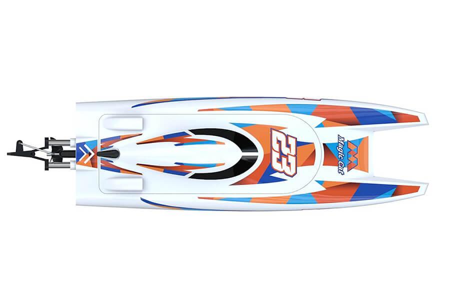 JOYSWAY MAGIC CAT V6 2.4G RTR CATAMARAN RACING BOAT - immagine 11