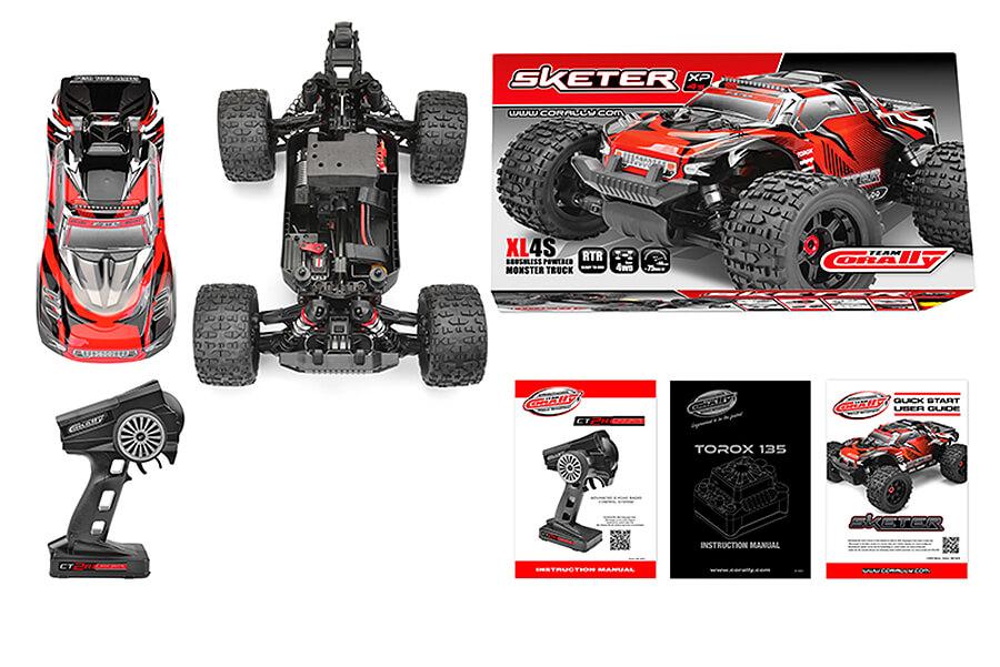 CORALLY SKETER XL4S MONSTER TRUCK BRUSHLESS RTR - immagine 34