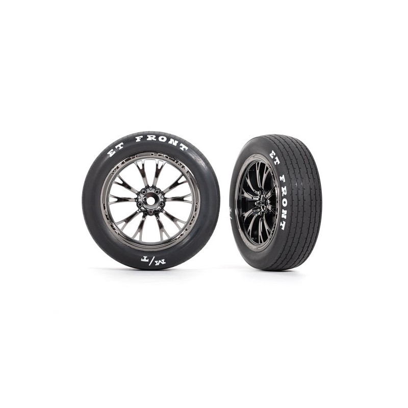 Gomme Incollate Su Cerchi Cromati-Neri Anteriori (2)