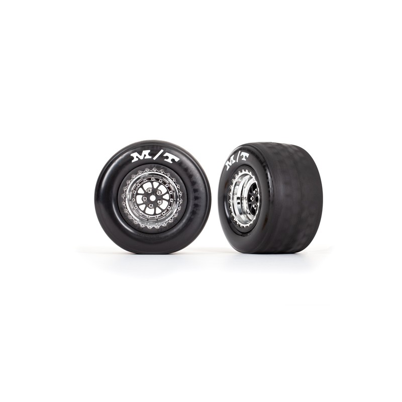 Gomme Incollate Su Cerchi Cromati Posteriori (2)