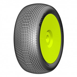 1:8 BU - SONIC - B Media - Nuovo Inserto Cellule Chiuse - Montata su Cerchio Giallo - 1 Paio