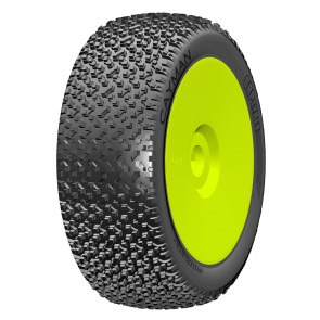 1:8 BU - CAYMAN - A Soft - Nuovo Inserto Cellule Chiuse - Montata su Cerchio Giallo - 1 Paio