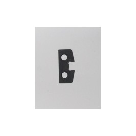 M2C 3701 SERPENT TRUGGY REAR SKID PLATE EXT. CHASSIS REAR SKID PLATE