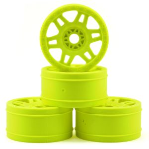 Pro-Line Yellow "Split Six" V2 1/8 Buggy Rims (4)