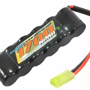 VOLTZ STRAIGHT PACK 7.2V 1700MAH NIMH W/MINI TAMIYA - (VZ0053)