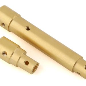 Brass Front Axle Tube Set (60g): PRO