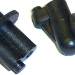 85786 1/8 Plastica Nera Corpo Spedizione Postale - 1/8 HSP