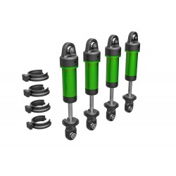 Set Ammortizzatori GTM (4) Assemblati senza molle in Alluminio 6061-T6 Anodizzati - Verde