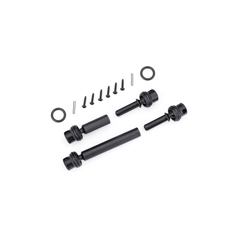 Set semiassi centrali assemblati per 1:18 con passo lungo