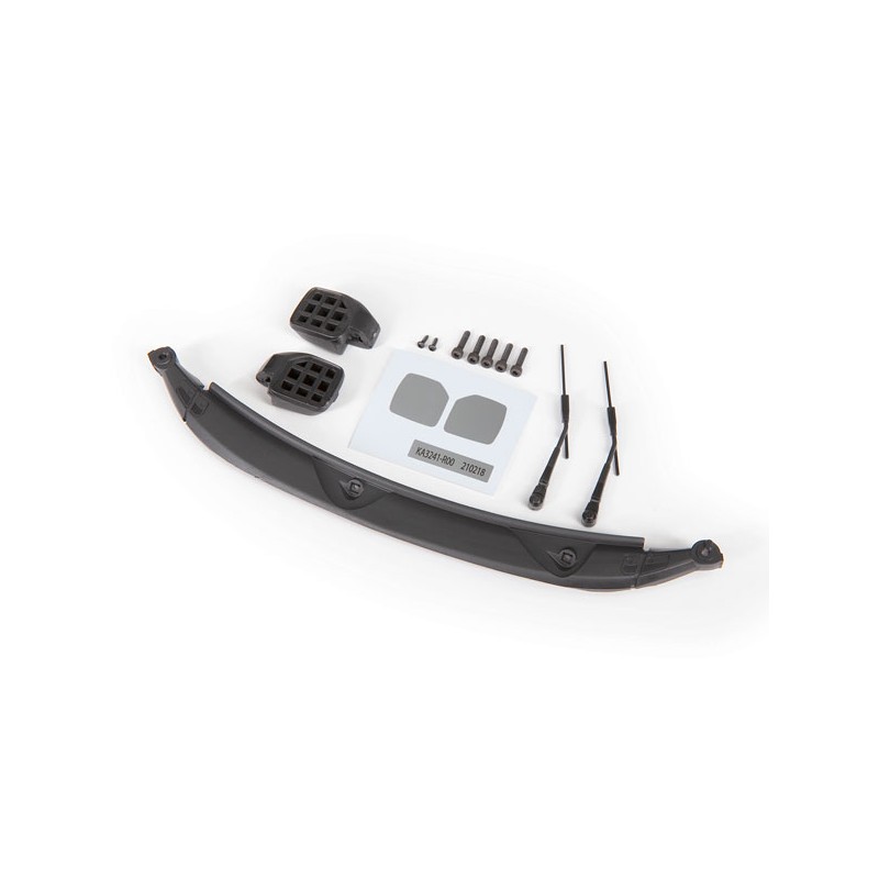 Specchietti laterali con supporto, tergicristalli e viteria per carrozzeria 9211 Ford Bronco 2021
