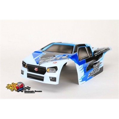 S-Workz S35-T RHINOCERO II Speed Body Carrozzeria Trasparente Truggy 1/8