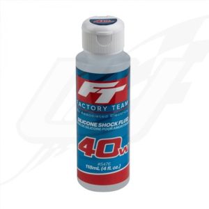 Team Associated FT Silicone Shock Fluid, 40wt (500 cSt), 118ml