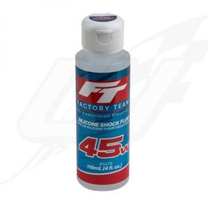 Team Associated FT Silicone Shock Fluid, 45wt (575 cSt), 118ml