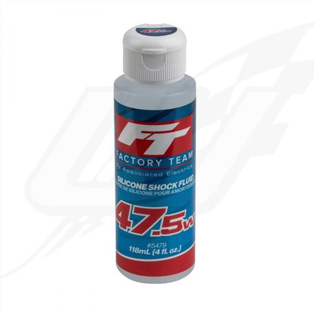 Team Associated FT Silicone Shock Fluid, 47.5wt (613 cSt), 118ml