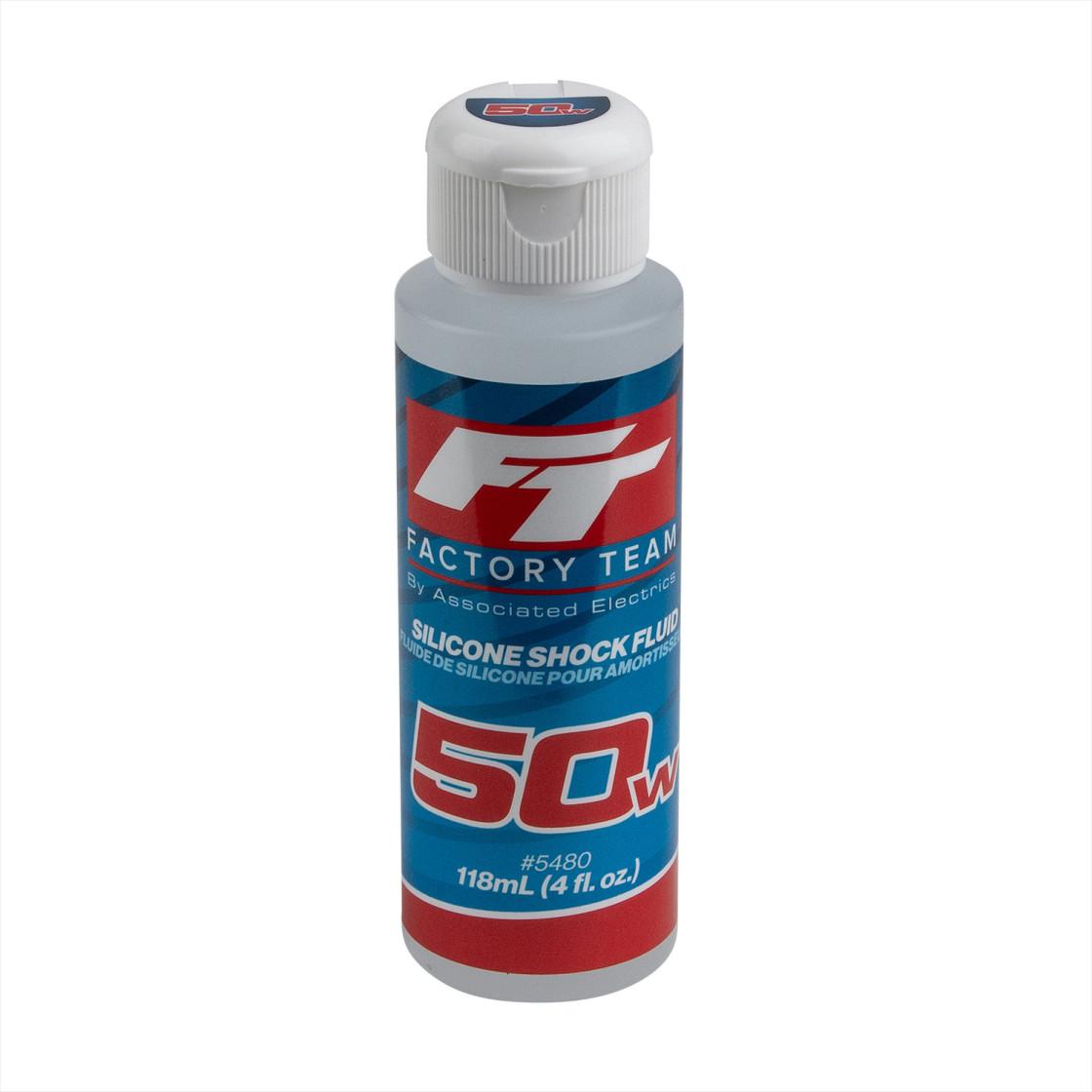Team Associated FT Silicone Shock Fluid, 50wt (650 cSt), 118ml