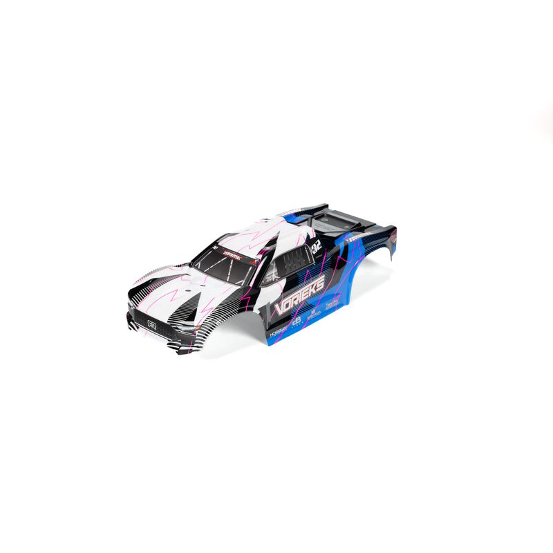 1/10 Clipless Painted Trimmed Body Set with Decals Blue: VORTEKS 2WD