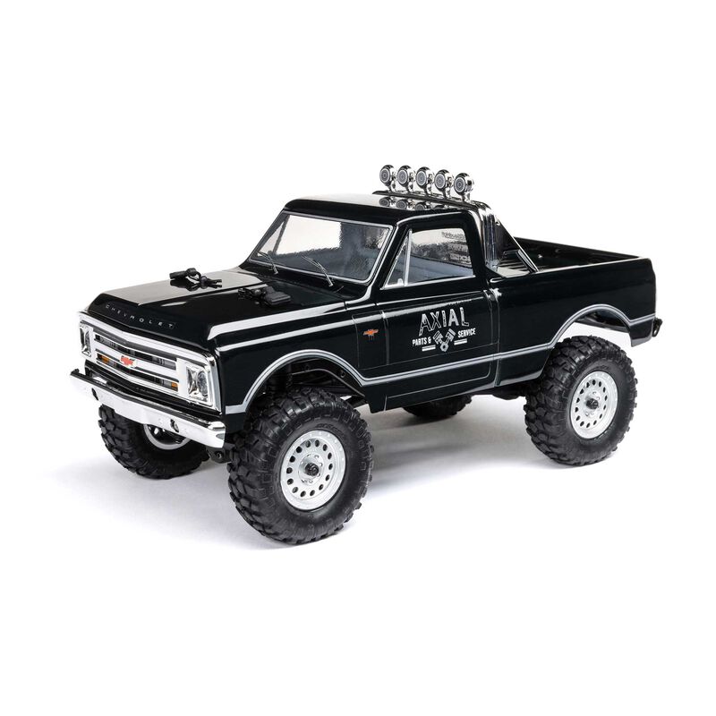 1/24 SCX24 1967 Chevrolet C10 4WD Brushed Truck RTR Black