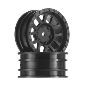 1/10 1.9 Method Mesh Wheels 12mm Hex Black (2)