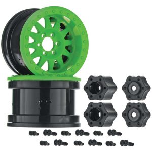 1/10 Method IFD 2.2 Beadlock Wheels 12mm Hex Green (2)
