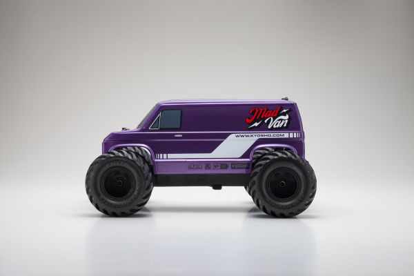 Kyosho MadVan 4WD Fazer MK2 1:10 Readyset - T2 Purple - immagine 3