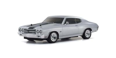 Kyosho Fazer MK2 (L) Chevy Chevelle SS454 1970 Silver1:10 Readyset - immagine 2