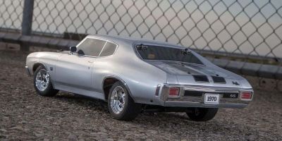 Kyosho Fazer MK2 (L) Chevy Chevelle SS454 1970 Silver1:10 Readyset - immagine 3