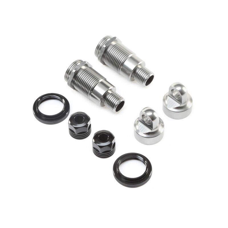 Shock Body and Collar Set Front (2): Super Baja Rey