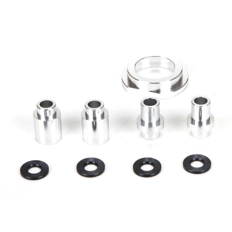 Engine Mount Spacer and Clutch Mount Aluminum Silver: MTXL