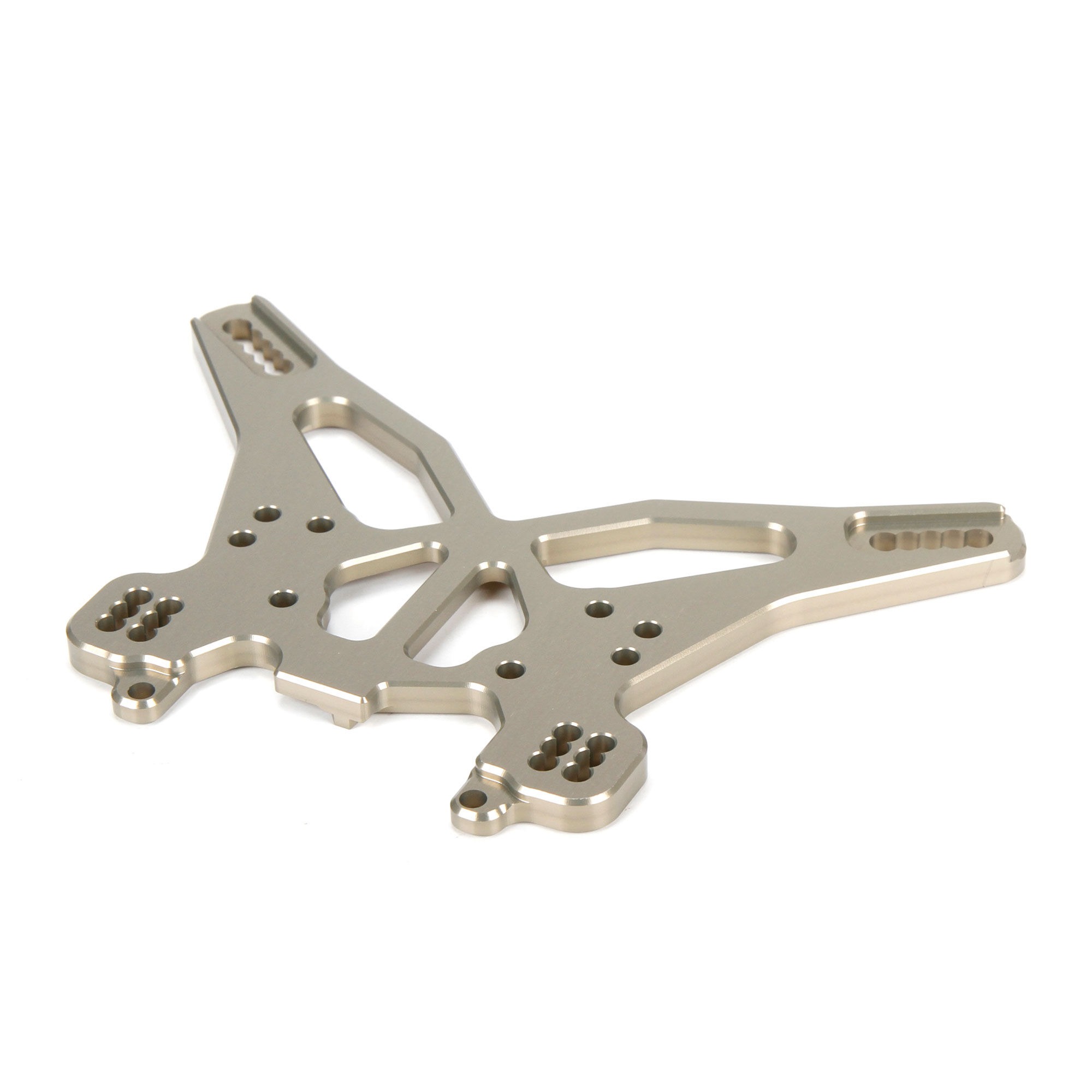 Rear Shock Tower Aluminum: 8T 4.0