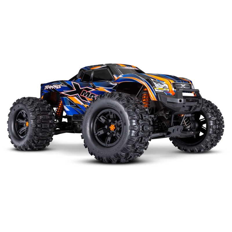 Traxxas Xmaxx Vxl-8s "Belted" TSM TQi - Arancio