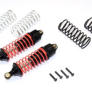 LEGA ft adj SPRINGDAMPER w BALLS1PR SET3 SPRING & 4 TH SFT GPM TRX 1/10 RUSTLER VXL arancione