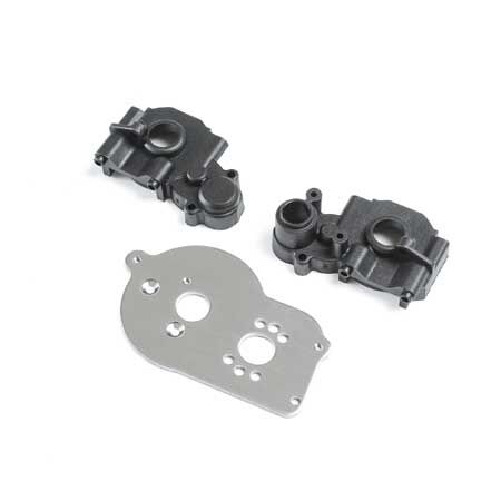 Transmission Case & Motor Plate: Mini-T 2.0 Mini-B