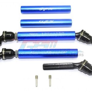 ACCIAIO+ALU ft/rr UNIVERSAL SWING SFT+WASHERS&wh HUBS1PR SET GPM TRX 1/10 TRAXXAS REVO SUMMIT E-REVO old blue