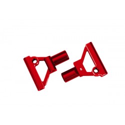 Braccetti Sospensione Anteriore Inferiore Dx E Sx In Alluminio (2) - Rosso