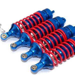 LEGA ft/rr adj AMMORTIZZATORI A MOLLA 85w. SFERE IN LEGA SET2PRS SET GPM TRX 1/10 TRAXXAS REVO E-REVO old&new rosso