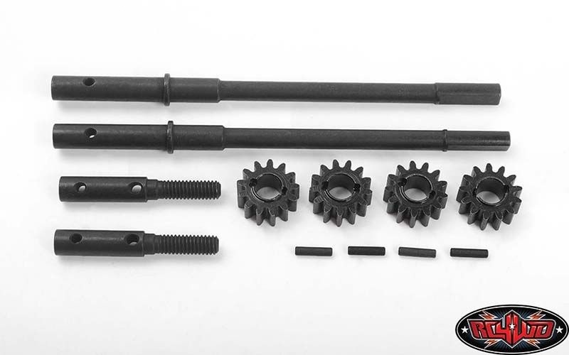Replacement Rear Axles for Portal Rear Axles for Axial AR44 RC4WD