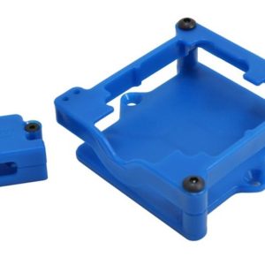 Supporto controller speciale blu per TRX Slash 2WD+4x4 per Castle Sidewinder 3 e Sidewinder SCT
