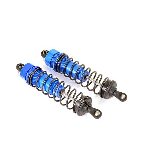 FTX ZORRO COMPLETE ALUMINIUM FRONT SHOCKS BLUE (PR)