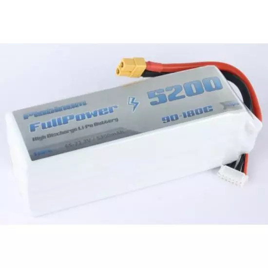 Batteria Lipo 6S 5200mAh 90C PLATINUM - XT90